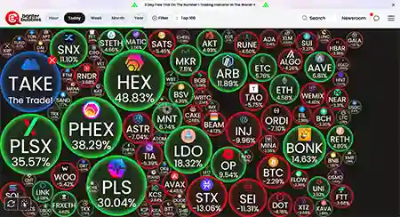 Crypto Bubbles Screenshot